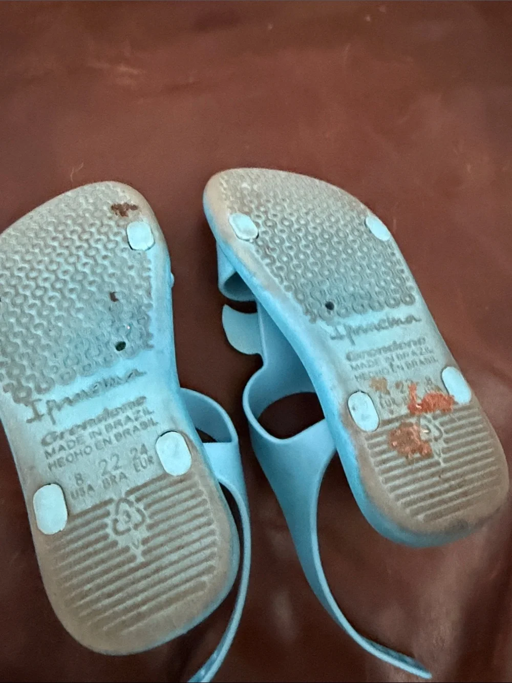 Vintage Looney Tunes Sylvester Blue Kids Sandals size 8